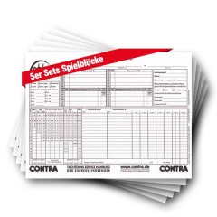 5er Set Spielblock Universal / HeTTV, alle Systeme