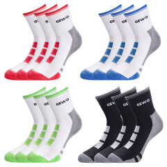 GEWO Set 3x Socke Step Flex II (eine Farbe)
