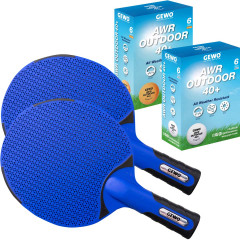 GEWO Outdoor Schläger + AWR Outdoor 6er - Set (4-teilig)
