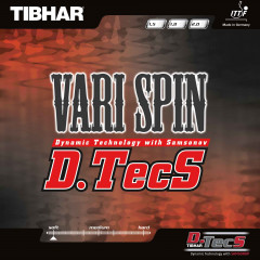 TIBHAR Belag Vari Spin D.Tec.S.
