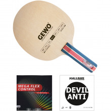 GEWO Schläger: Holz Allround Classic mit Mega Flex Control + HAL
