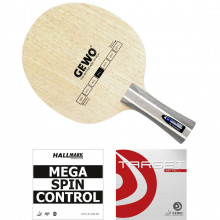 GEWO Schläger: Holz Hybrid Carbon A/Speed mit Mega Spin Control